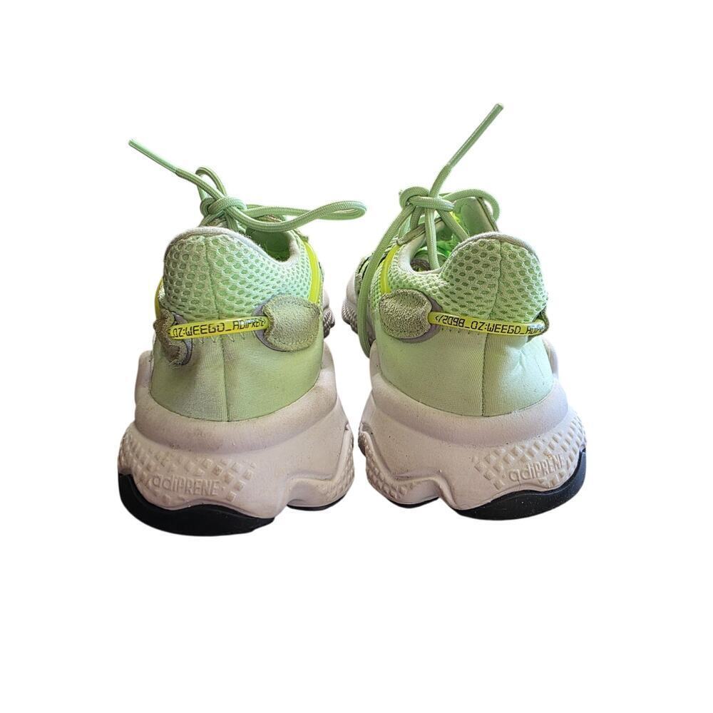 Adidas‎ Ozweego Glow Green Athletic Running Shoes Sneakers EE6466 Kids Size 3.5 - Picture 7 of 16